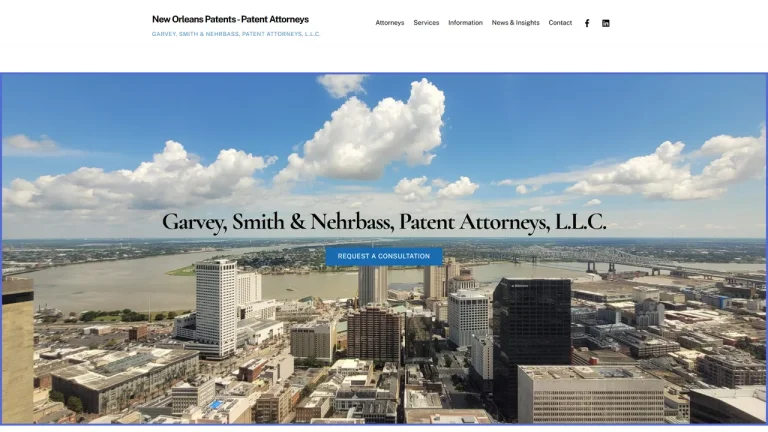 Garvey, Smith & Nehrbass, Patent Attorneys, L.L.C. - New Orleans, LA - Attorney in New Orleans