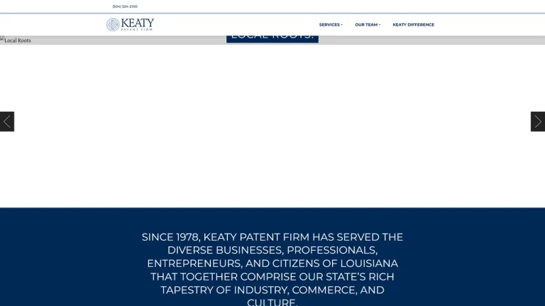 Keaty Patent Firm - New Orleans, LA - Attorney in New Orleans