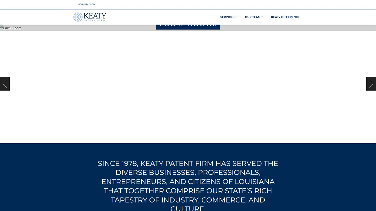Keaty Patent Firm - New Orleans, LA office in New Orleans, Louisiana