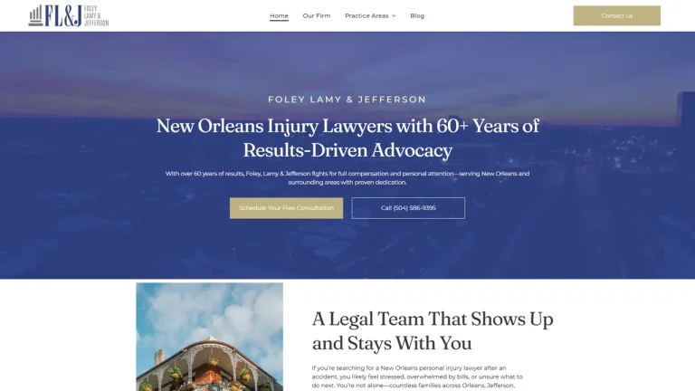 Foley Lamy & Jefferson - New Orleans, LA - Attorney in New Orleans