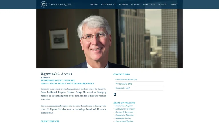 Raymond G. Areaux - Carver Darden - New Orleans, LA - Attorney in New Orleans
