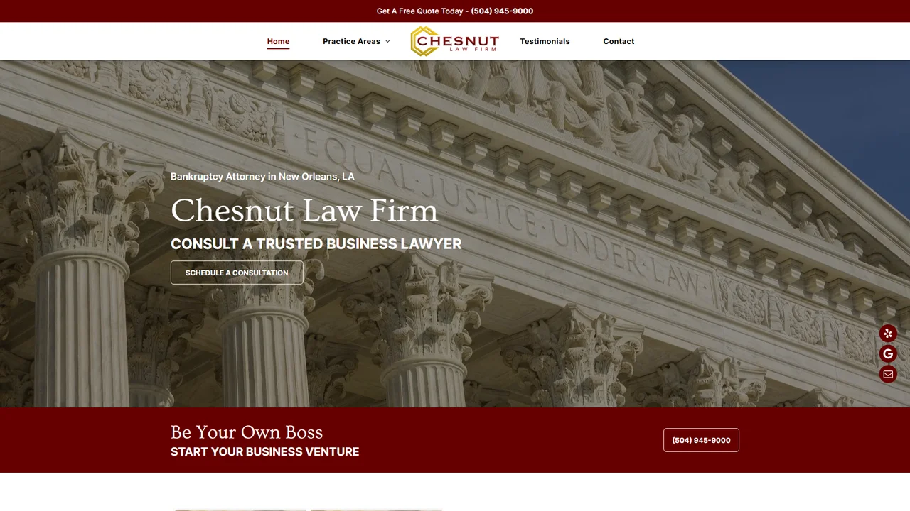 Chesnut Law Firm - New Orleans, LA office in New Orleans, Louisiana