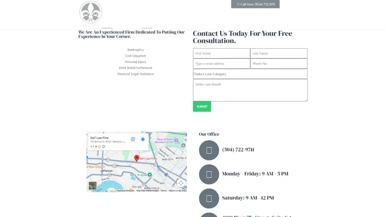 DeT Law Firm - New Orleans, LA - Attorney in New Orleans