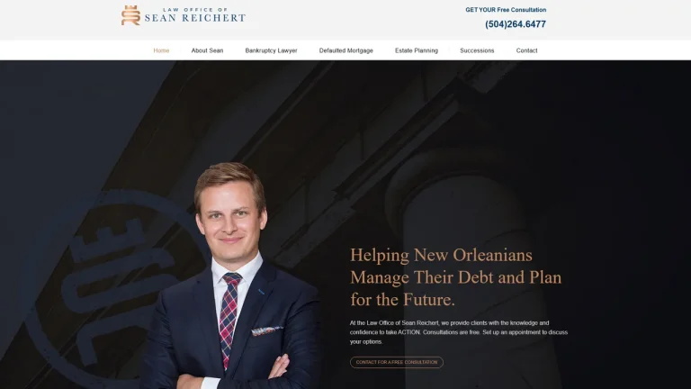 Law Office Of Sean Reichert - New Orleans, LA - Attorney in New Orleans