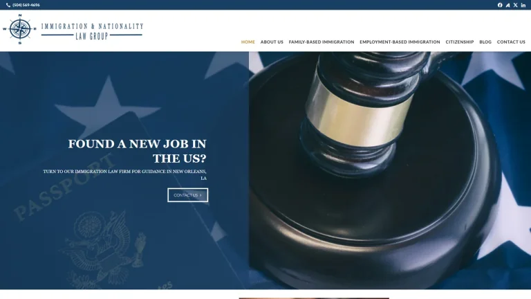 Immigration & Nationality Law Group - New Orleans, LA - Attorney in New Orleans