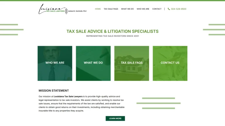 Louisiana Tax Sale Lawyers - New Orleans, LA - Attorney in New Orleans