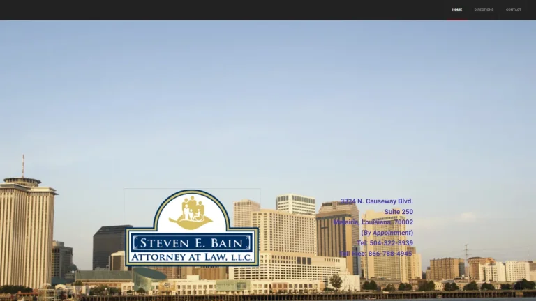 Steven E Bain Attorney at Law, L.L.C. - New Orleans, LA - Attorney in New Orleans