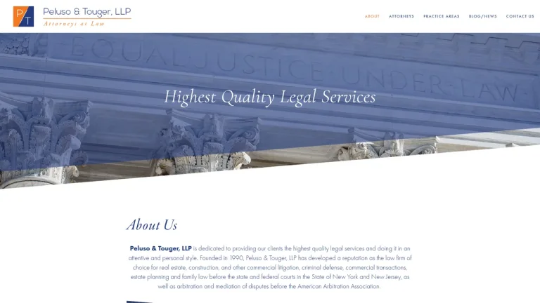 Peluso & Touger LLP - NYC, New York - Attorney in New York City