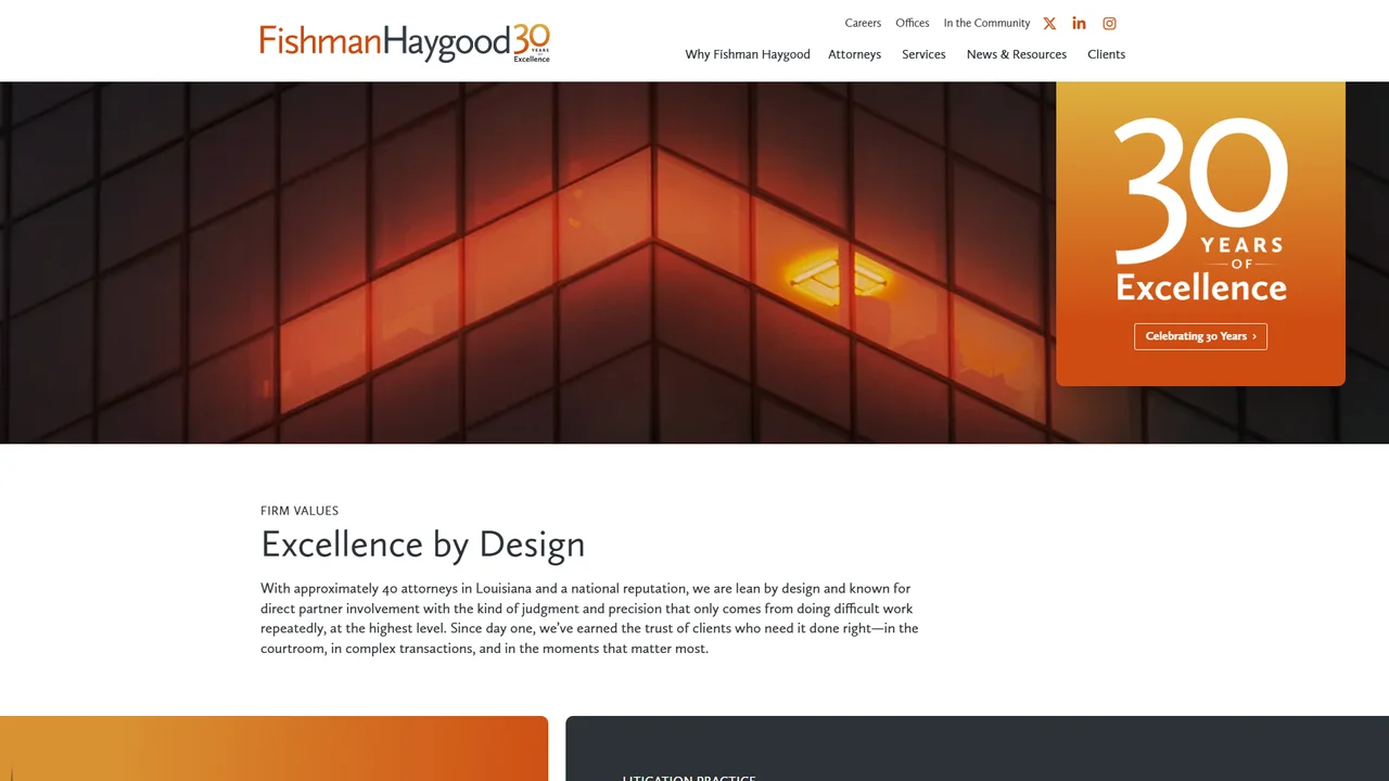 Fishman Haygood LLP - New Orleans, LA office in New Orleans, Louisiana