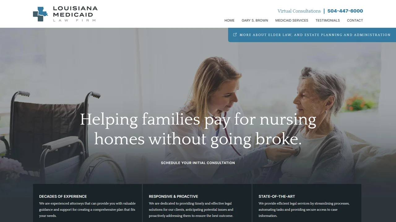 The Louisiana Medicaid Law Firm - New Orleans, LA office in New Orleans, Louisiana