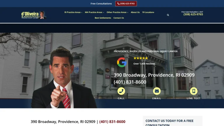 d'Oliveira & Associates, p.c. - Providence, RI - Attorney in Providence