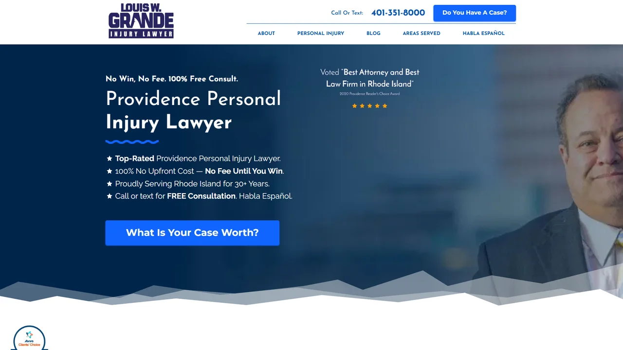 Louis W. Grande Injury Lawyer - Providence, RI office in Providence, Rhode Island