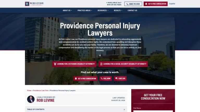 Rob Levine Law - Providence, RI - Attorney in Providence