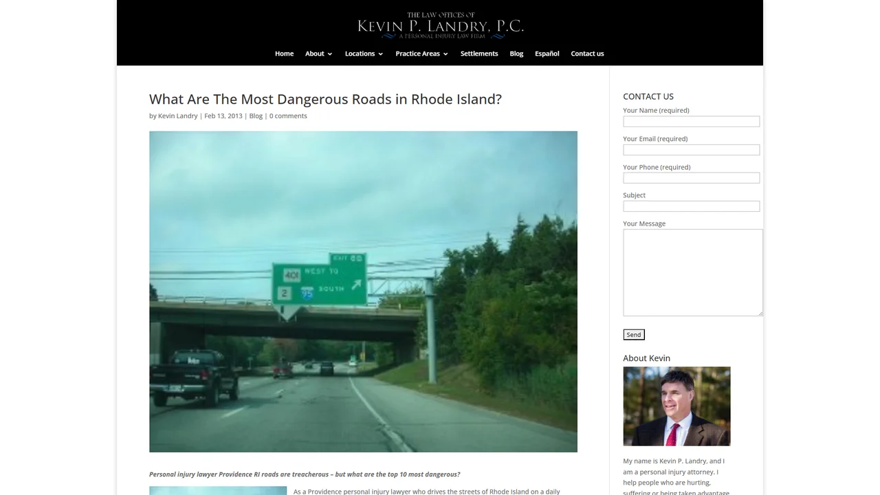 Kevin P Landry Law Offices - Providence, RI office in Providence, Rhode Island