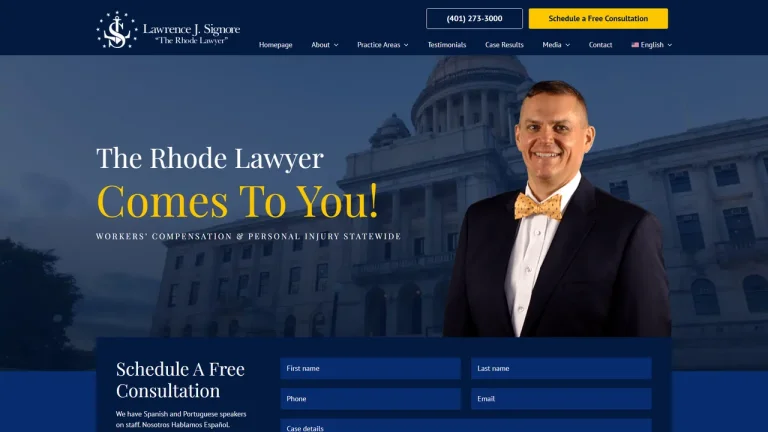 Law Offices of Lawrence J. Signore - Providence, RI - Attorney in Providence