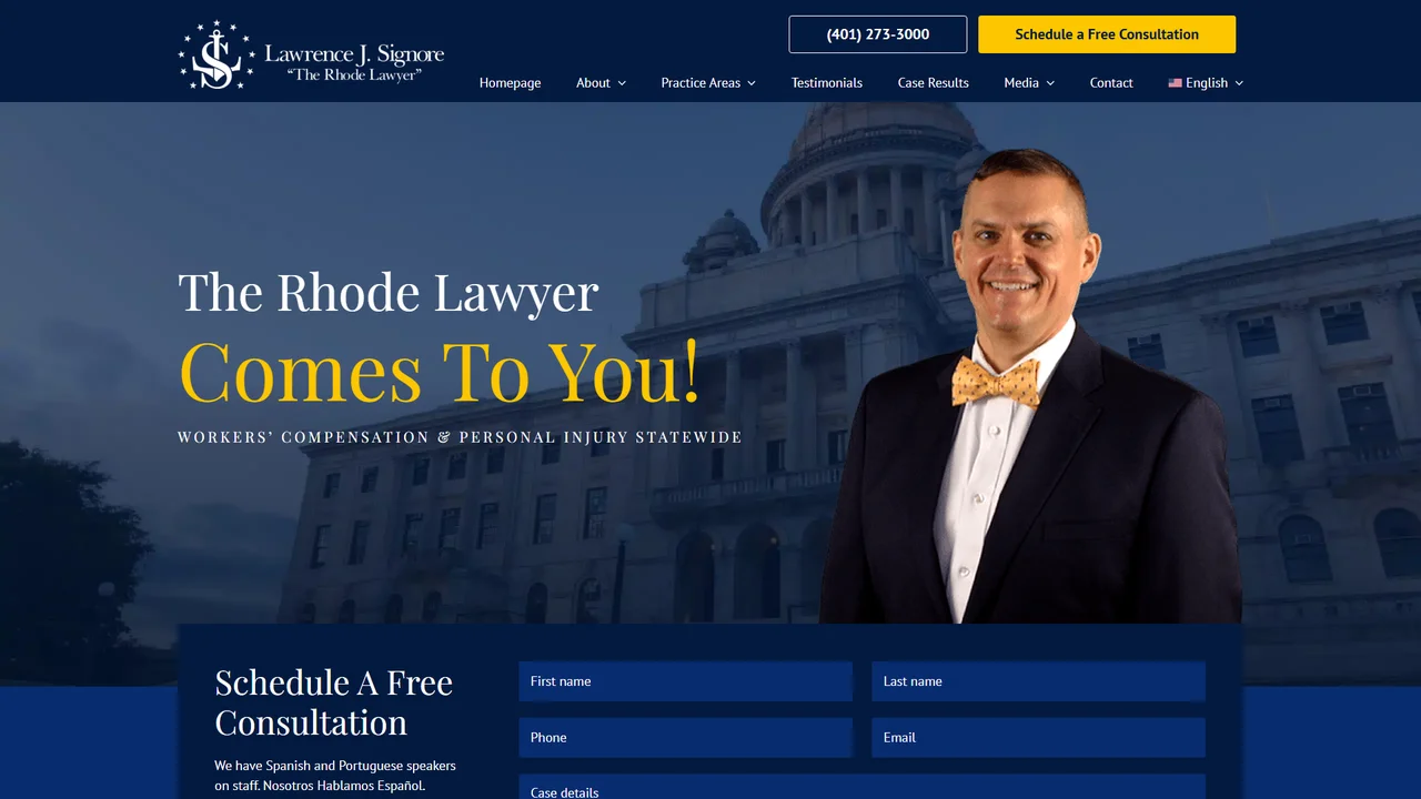 Law Offices of Lawrence J. Signore - Providence, RI office in Providence, Rhode Island