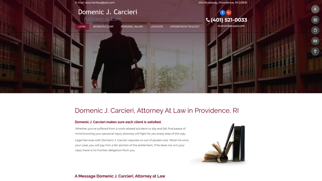 Domenic J Carcieri Attorney At Law - Providence, RI office in Providence, Rhode Island