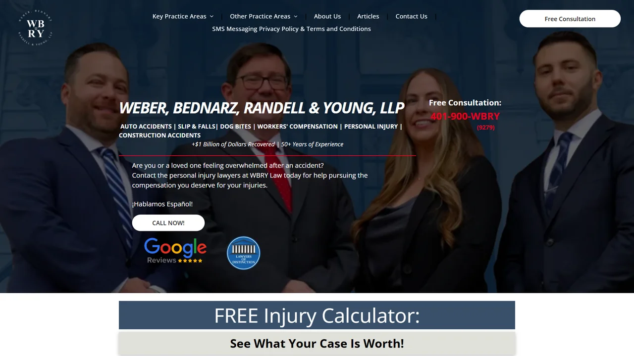 Weber, Bednarz, Randell & Young, LLP - Providence, RI office in Providence, Rhode Island