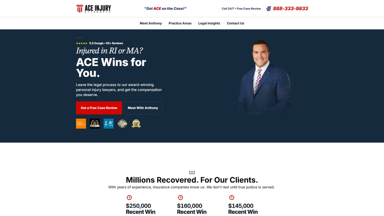 ACE Injury Attorneys - Providence, RI office in Providence, Rhode Island
