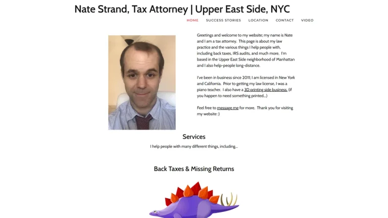 Nate Strand, Tax Attorney - NYC, New York - Attorney in New York City