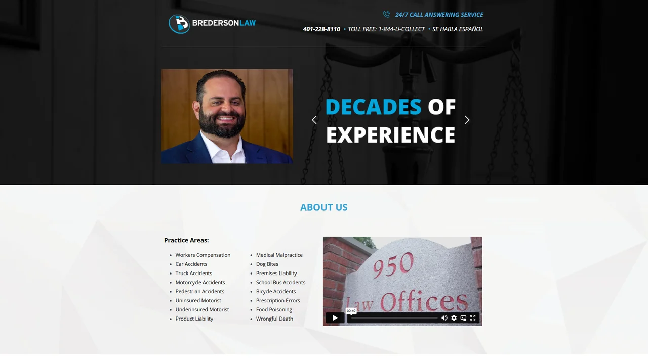 Brederson Law Center, LLC - Providence, RI office in Providence, Rhode Island