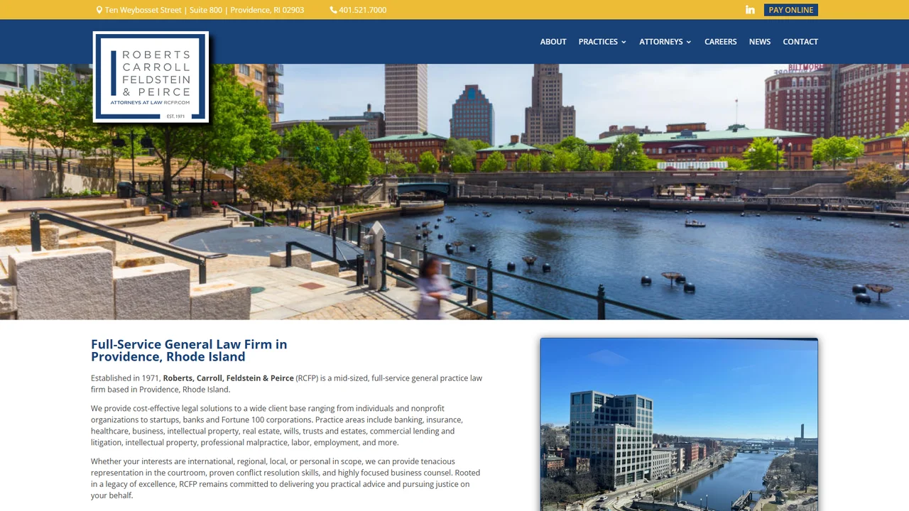Roberts Carroll Feldstein & Peirce - Providence, RI office in Providence, Rhode Island