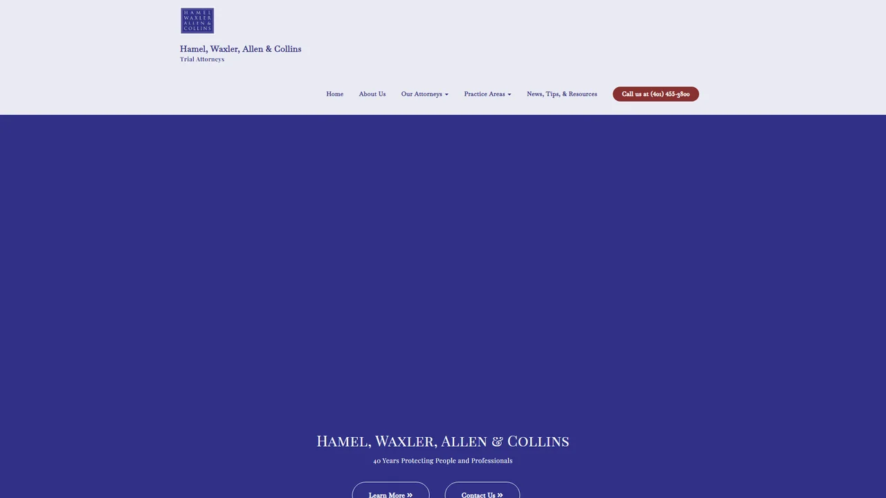 Hamel Waxler Allen & Collins - HWAC - Providence, RI office in Providence, Rhode Island