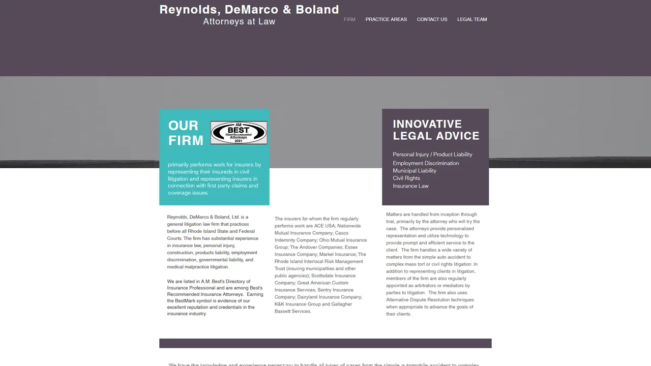 Reynolds Demarco & Boland Ltd - Providence, RI office in Providence, Rhode Island