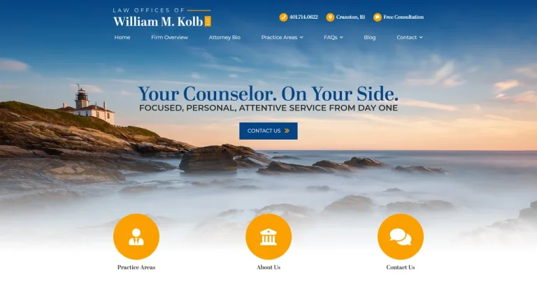 Law Offices of William M. Kolb LLC - Providence, RI - Attorney in Providence