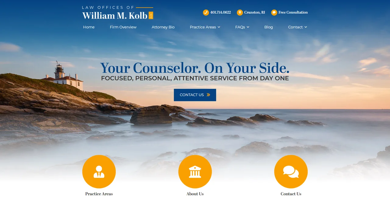 Law Offices of William M. Kolb LLC - Providence, RI office in Providence, Rhode Island