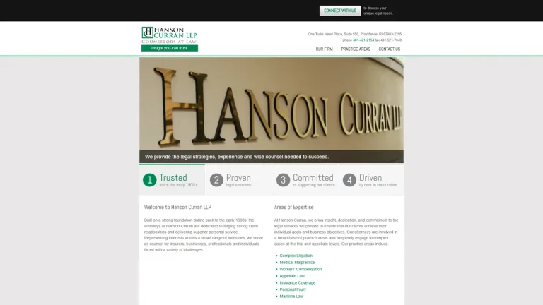Hanson Curran LLP - Providence, RI - Attorney in Providence