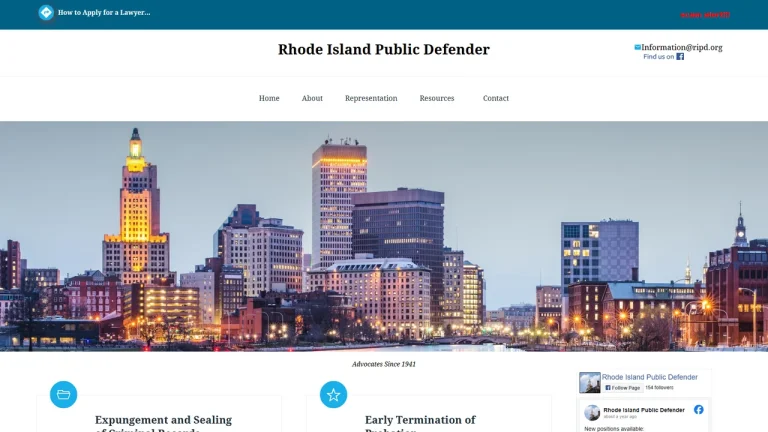 Rhode Island Public Defender - Providence, RI - Attorney in Providence