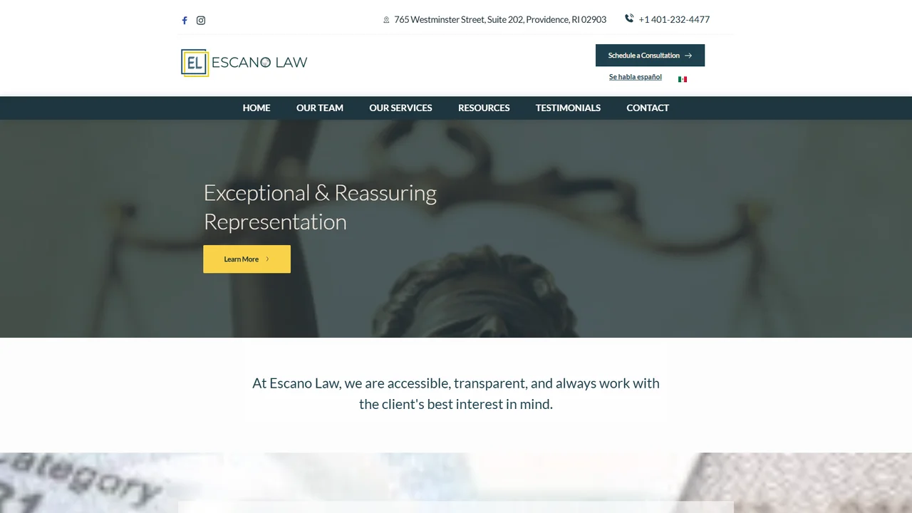 ESCANO Law - Providence, RI office in Providence, Rhode Island