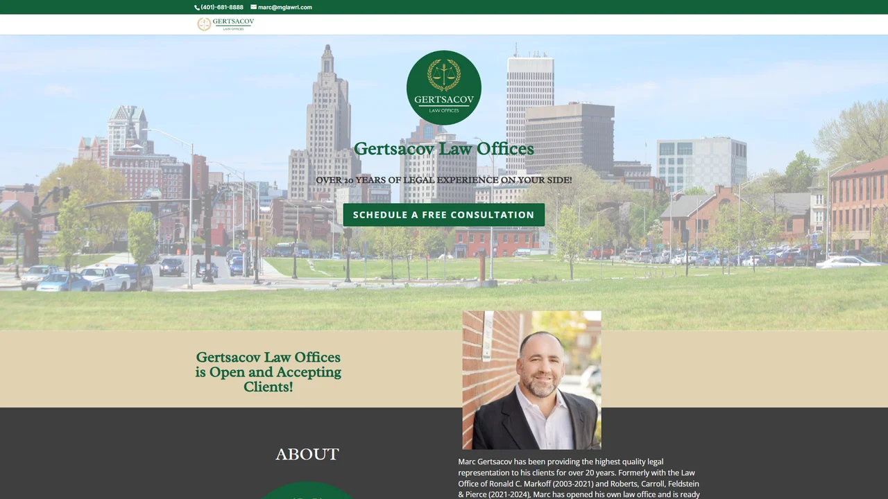 Gertsacov Law Offices, LLC - Providence, RI office in Providence, Rhode Island