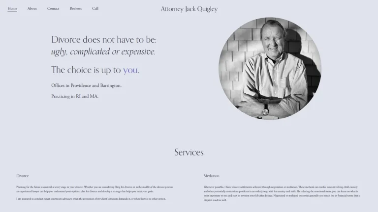 John L. Quigley, Jr., Attorney at Law - Providence, RI - Attorney in Providence