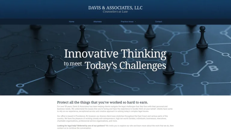 Davis & Associates, LLC Counselors at Law - Providence, RI - Attorney in Providence