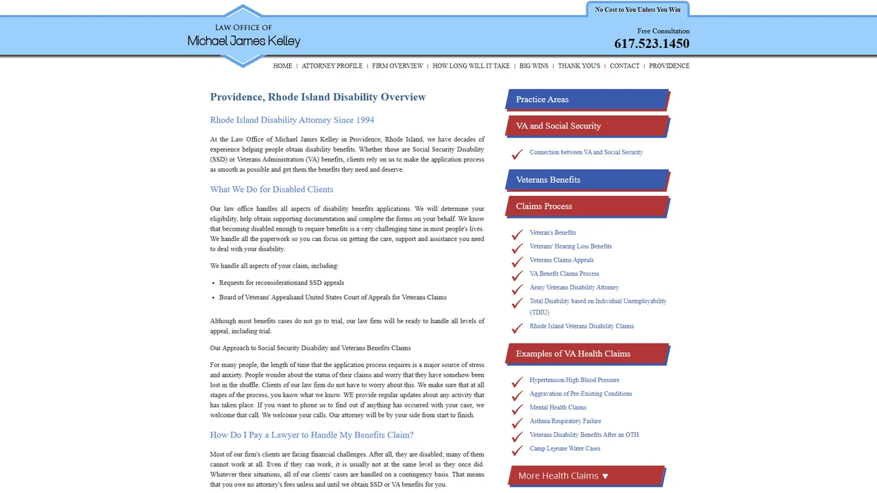 Law Office of Michael James Kelley - Providence, RI office in Providence, Rhode Island