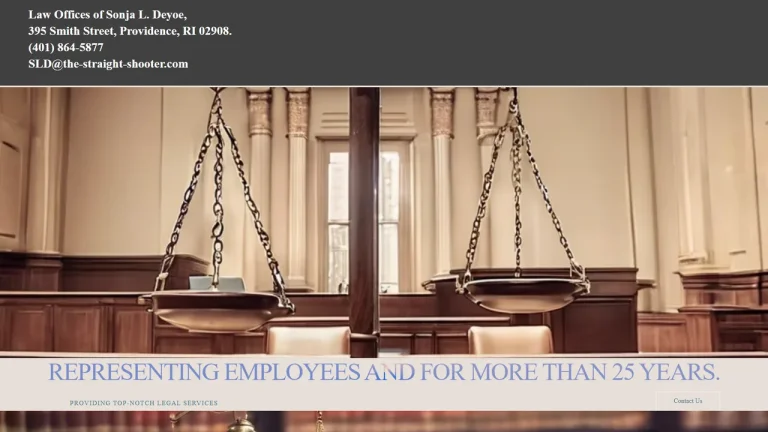 Law Offices of Sonja L. Deyoe - Providence, RI - Attorney in Providence