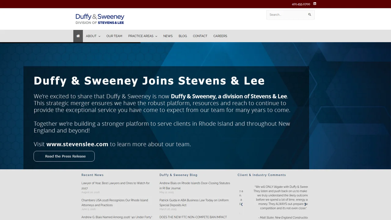 Duffy and Sweeney Ltd - Providence, RI office in Providence, Rhode Island