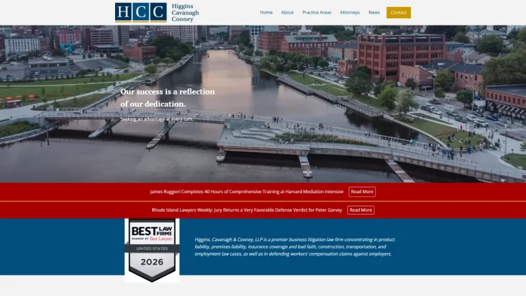 Higgins, Cavanagh & Cooney, LLP - Providence, RI - Attorney in Providence