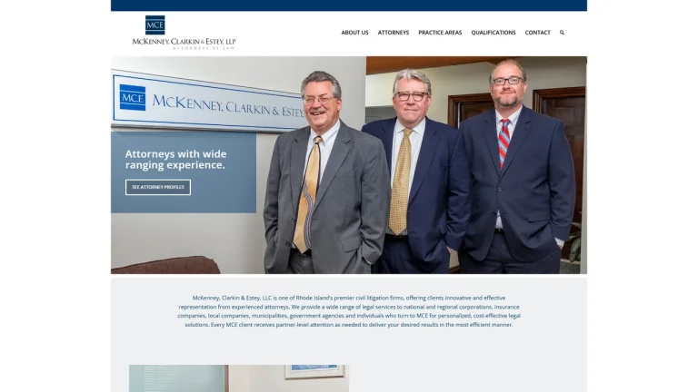 McKenney, Clarkin, & Estey, LLP - Providence, RI - Attorney in Providence