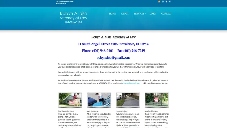 Robyn A. Sisti Attorney At Law - Providence, RI - Attorney in Providence