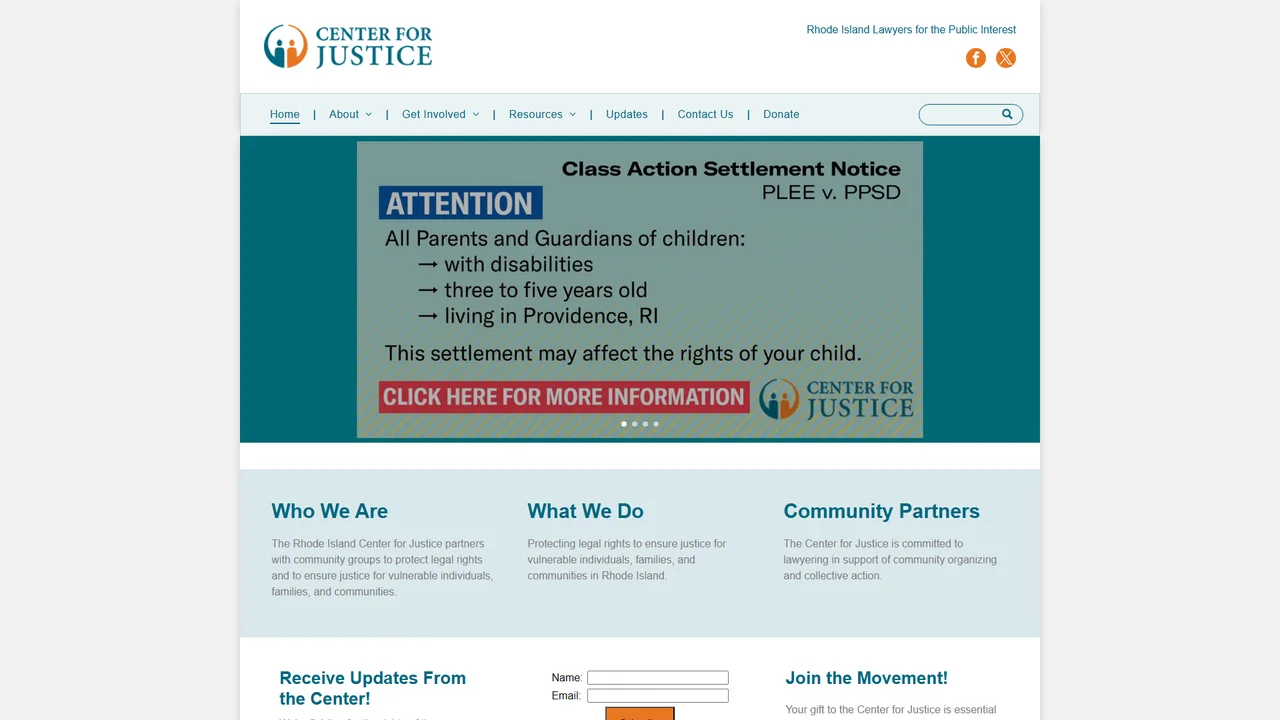 Rhode Island Center for Justice - Providence, RI office in Providence, Rhode Island