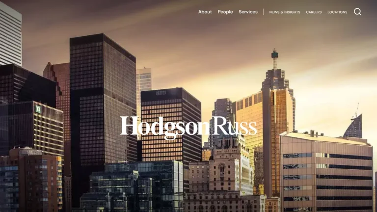 Hodgson Russ LLP - NYC, New York - Attorney in New York City