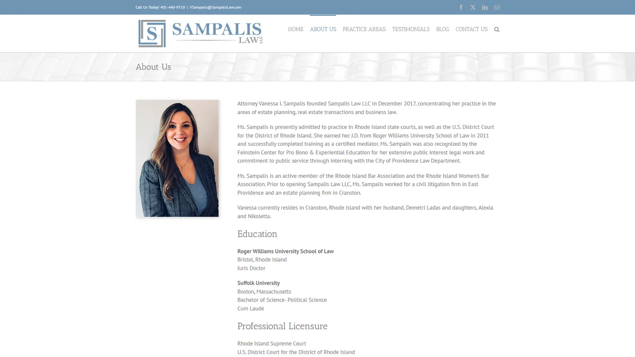 sampalis law llc - Providence, RI office in Providence, Rhode Island