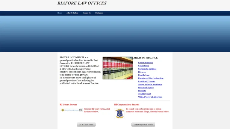 Biafore Law Offices - Providence, RI - Attorney in Providence