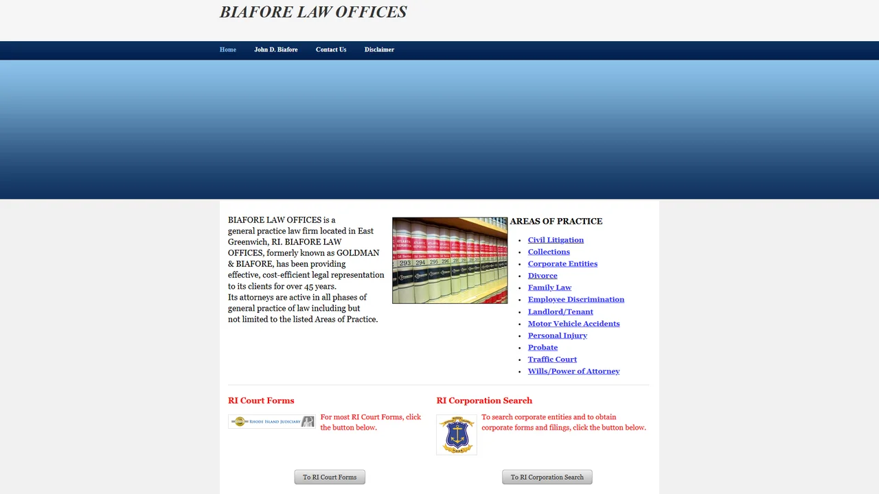 Biafore Law Offices - Providence, RI office in Providence, Rhode Island