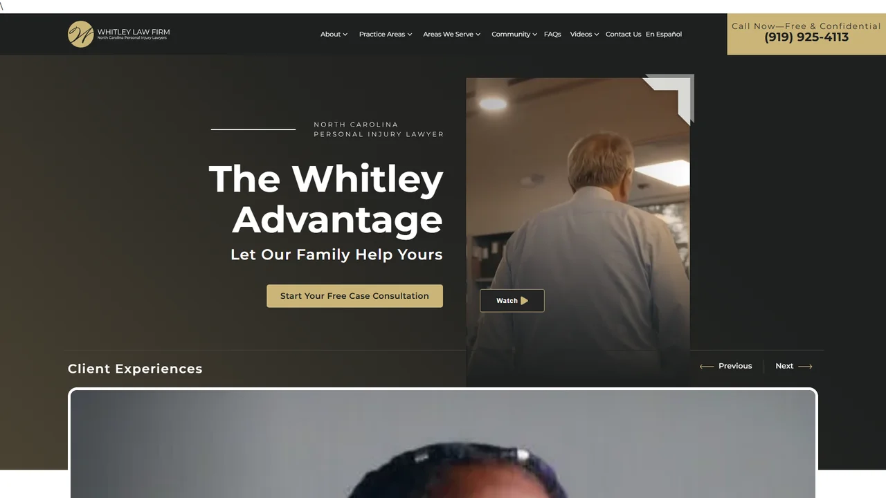 Whitley Law Firm Injury Lawyers - Raleigh, NC office in Raleigh, North Carolina