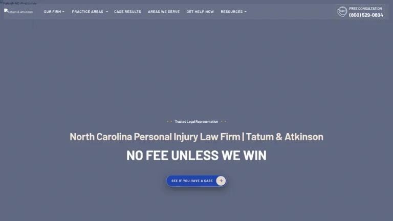 Tatum & Atkinson - Personal Injury & Accident Attorneys - Raleigh, NC - Attorney in Raleigh