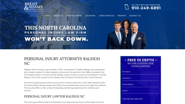 Brent Adams & Associates - Raleigh, NC - Attorney in Raleigh